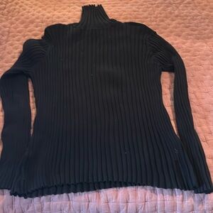 Nomadic Traders Womens Black Turtleneck.Sz.XLG